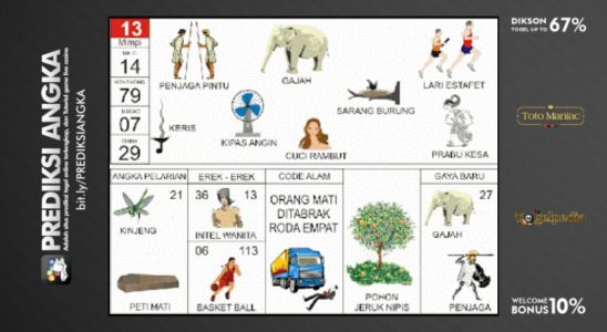 Buku Mimpi Nomor 13 - Gajah - Keris - Penjaga Pintu - Kipas Angin - Cuci Rambut - Sarang Burung - Lari Estafet - Prabu Kesa