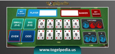4. Even : Angka Terakhir dari hasil penjumlahan 3 bola bernilai Genap (0,2,4,6,8)