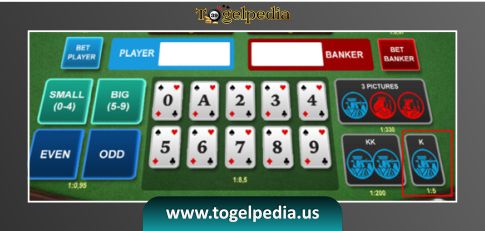 6. K (King) : Terdapat salah satu bola berhenti digambar K (King)
