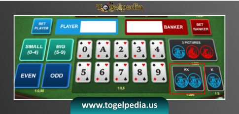 7. KK : Terdapat 2 bola berhenti digambar K (King)